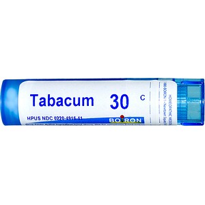 Boiron, Single Remedies, Табакум, 30C, прибл. 80 гранул