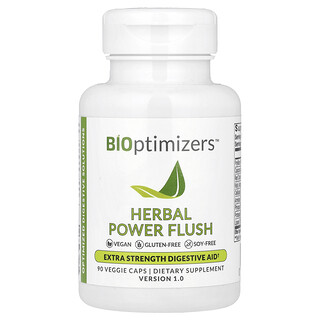 BIOptimizers, Herbal Power Flush, 90 Veg Caps