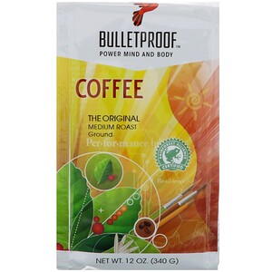 Купить BulletProof, Кофе, оригинальный аромат, средняя обжарка, молотый, 12 унций (340 г)  на IHerb
