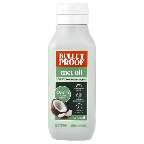 Bulletproof MCT Oil, Original, 16 fl oz (473 ml)