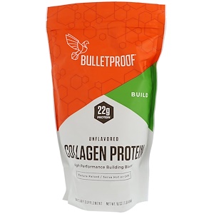 Купить BulletProof, Протеин коллаген, без вкуса, 16 унций (454 г)  на IHerb