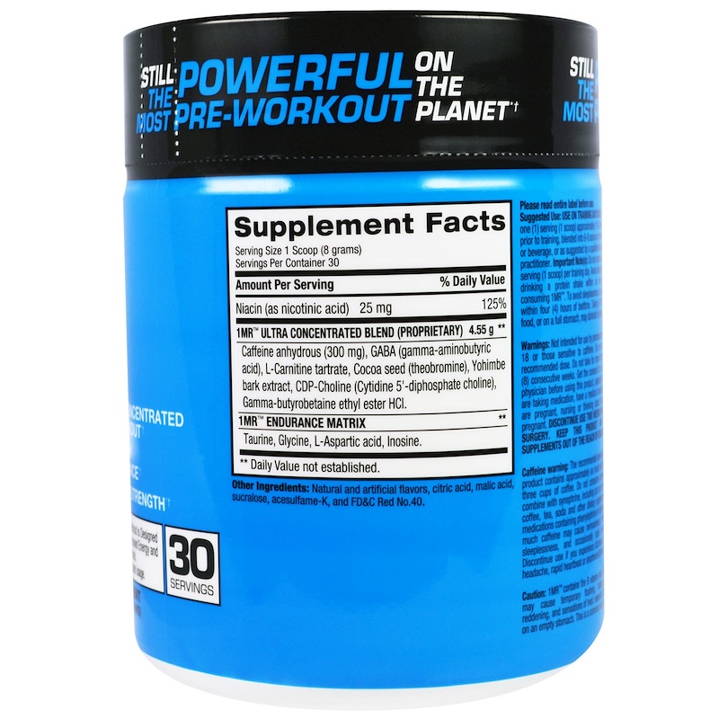 BPI Sports, 1.M.R., One. More. Rep, PreWorkout Powder