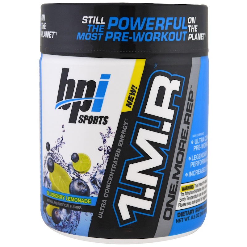BPI Sports, 1.M.R, One. More. Rep, PreWorkout Powder