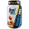 BPI Sports, Whey HD, Ultra Premium Whey Protein Powder, Salted Caramel, Net Wt 2.04 lbs (925 g) 25 Servings