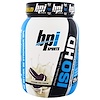 BPI Sports, ISO HD, 100% Whey Protein Isolate & Hydrolysate, Cookies and Cream, 1.8 lbs (805 g)