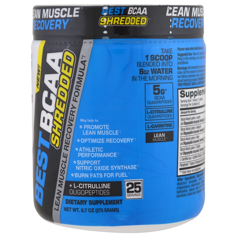 BPI Sports, Best BCAA Shredded, Lean Muscle Recovery Formula, Cherry Lime , 9.7 oz (275 g) iHerb
