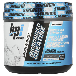 BPI Sports, マイクロクレアチン、リミテッドエディション、無香料、1.32 lbs (600 g)