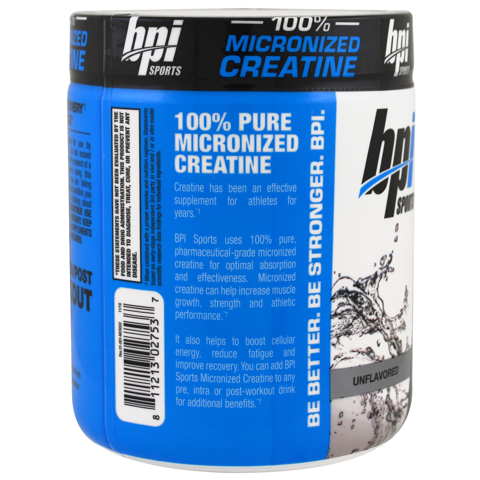 Bpi Sports Micronized Creatine Limited Edition Unflavored 10 58 Oz 300 G Iherb
