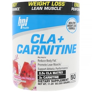 Отзывы о БПА Спортс, CLA + Carnitine, Watermelon Freeze, 11.29 oz (320 g)