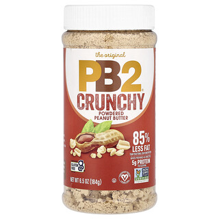 PB2 Foods, Manteiga de Amendoim em Pó Crocante, 184 g (6,5 oz)