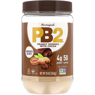 PB2 Foods, PB2, con chocolate premium, 16 oz (453,6 g)