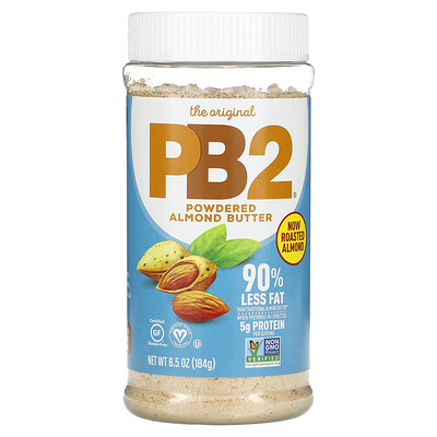 PB2 Foods The Original PB2, Миндальное масло в порошке, 184 г (6,5 унции)