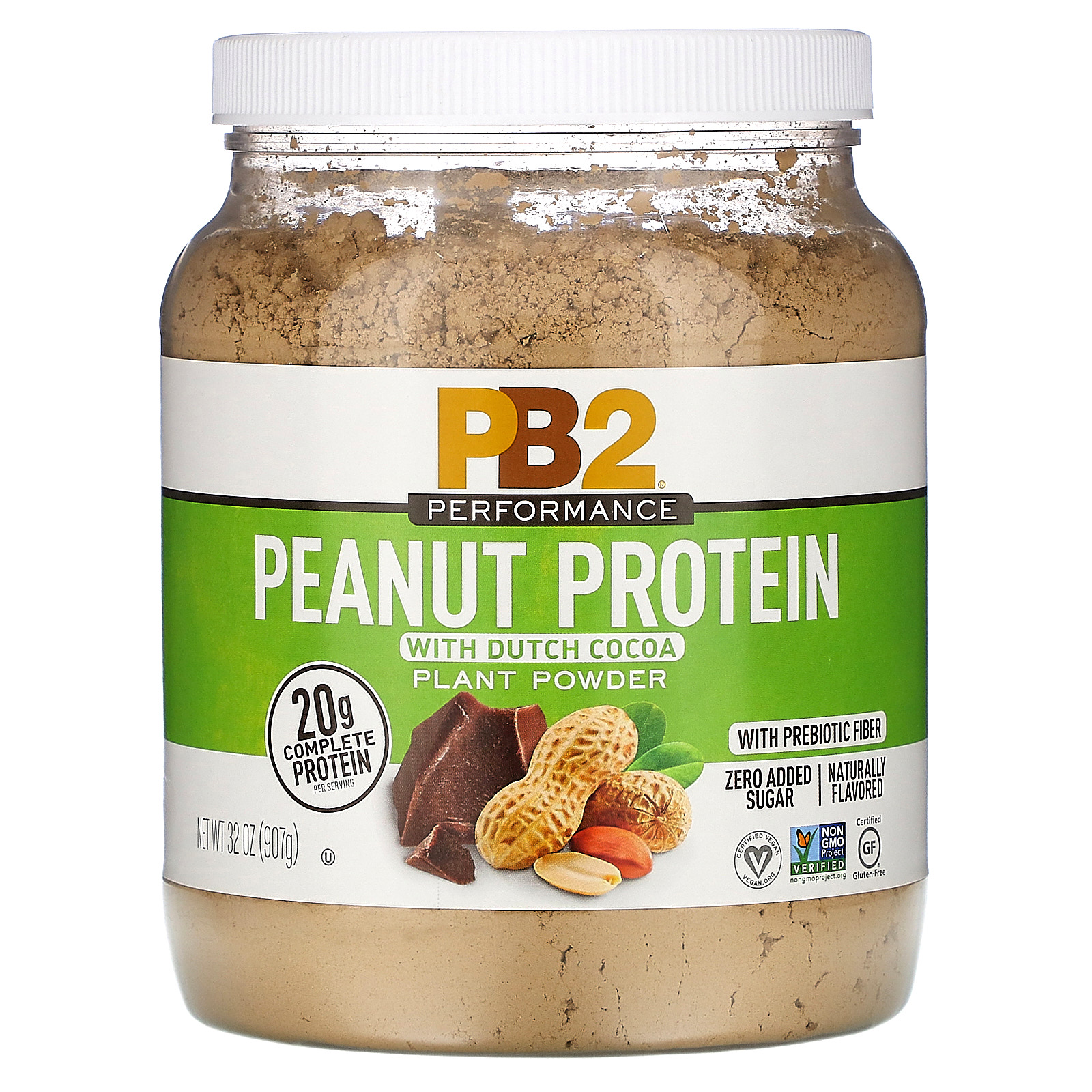 PB2 Foods, Peanut Protein with Dutch Cocoa, 32 oz (907 g) iHerb