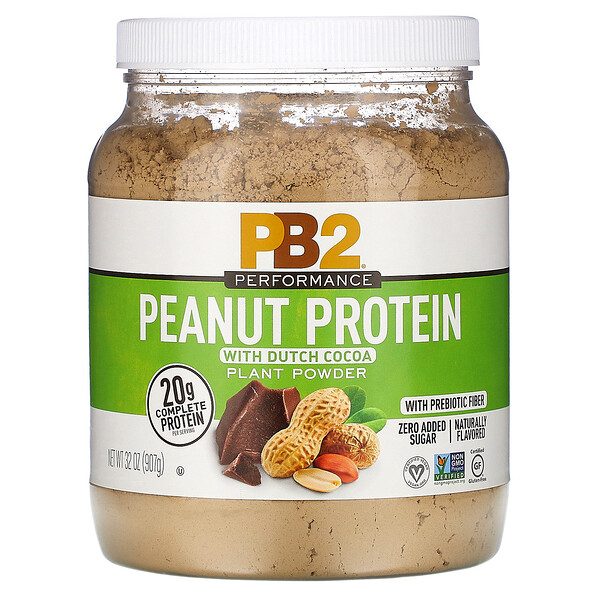 PB2 Foods‏, חלבון בוטנים עם קקאו הולנדי, 907 גרם (32 אונקיות)