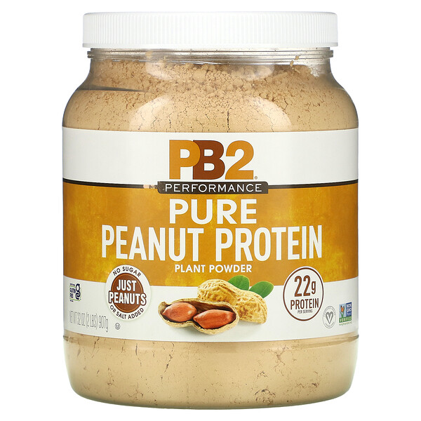 Pure Peanut Protein Plant Powder, 2 lbs ( 907 g)