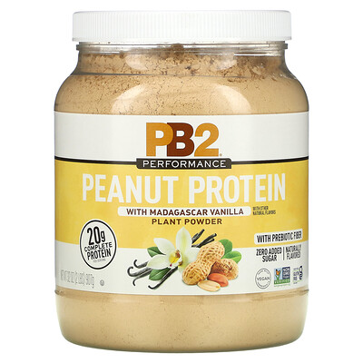 PB2 Foods Performance, Peanut Protein with Madagascar Vanilla, 2 lbs (907 g)
