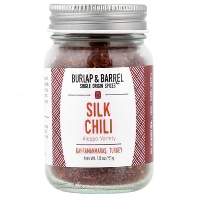Burlap & Barrel, Silk Chili, Variedad Alepo, 51 g (1,8 oz)