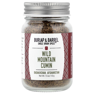 Burlap & Barrel, Comino silvestre de montaña, 43 g (1,5 oz)