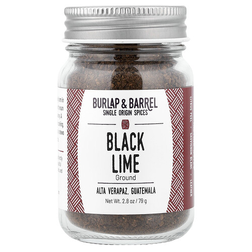 Burlap & Barrel Black Lime, Ground, 2.8 oz (79 g)