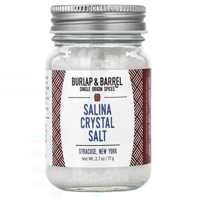 Burlap & Barrel, Sal salina Crystal, 77 g (2,7 oz)