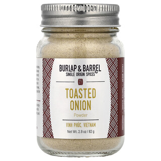 Burlap & Barrel, Oignon grillé en poudre, 82 g