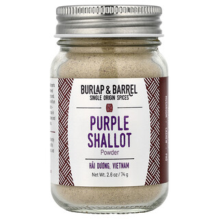 Burlap & Barrel, фиолетовый шалот в порошке, 74 г (2,6 унции)
