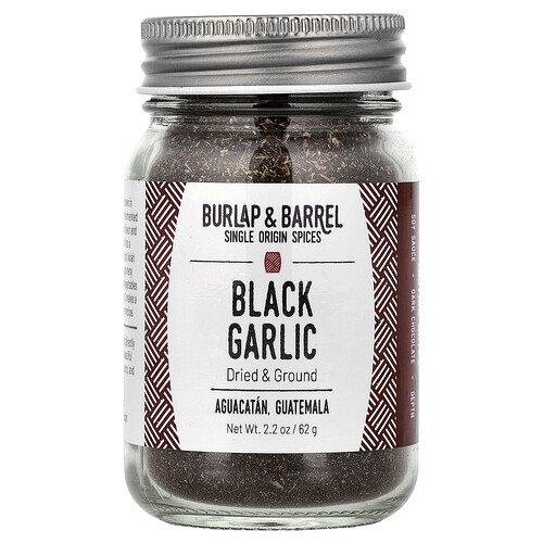 Burlap & Barrel Black Garlic, Dried & Ground, 2.2 oz (62 g)