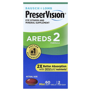 PreserVision, AREDS 2 Formula, 60 Mini capsule moi
