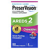 PreserVision, AREDS 2, Fórmula, Bayas mixtas, 60 comprimidos masticables