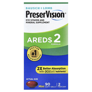PreserVision, AREDS 2 Formula, 90 Mini capsule moi