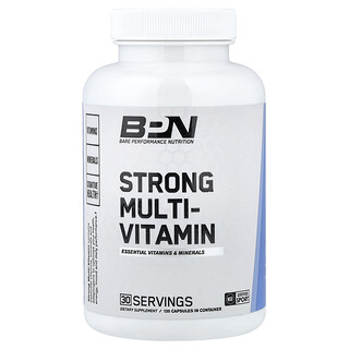 BPN, Strong Multi-Vitamin, мультивитамины, 120 капсул