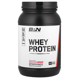 BPN, Proteine din zer, căpșuni, 2 lb (902 g)