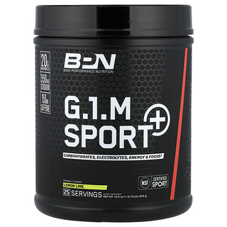 BPN, G.1.M Sport+, Lima-limón, 678 g (1 lb 7,8 oz)
