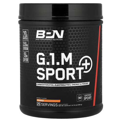 Bpn G.1.M Sport+, Orange, 1 lb 7.4 oz (665 g)