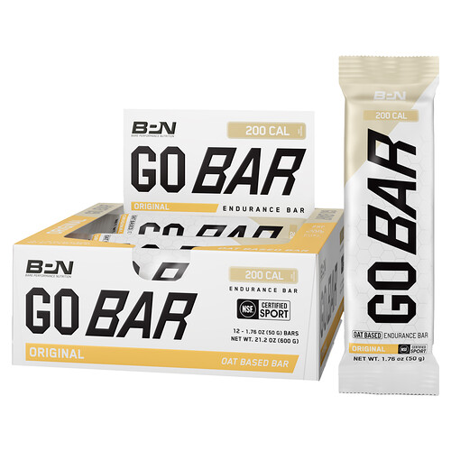 BPN, Go Bar, Endurance Bar, Original, 12 Riegel, je 50 g (1,76 oz.).