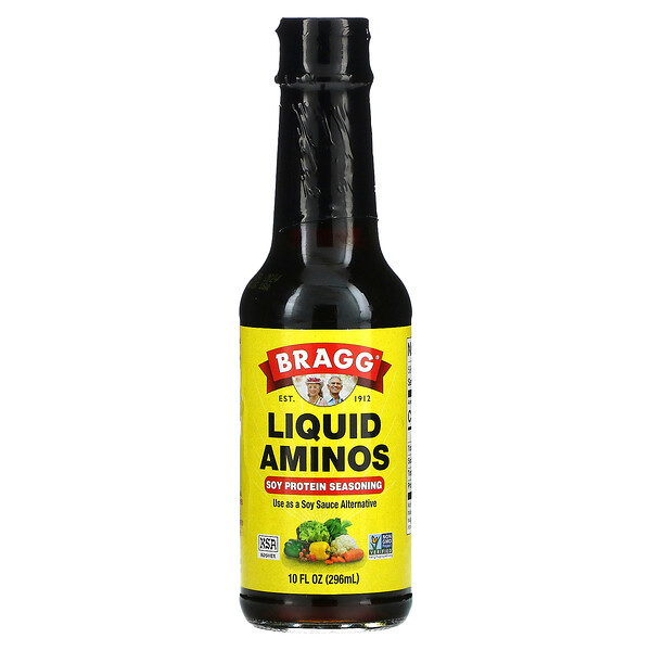 Bragg‏, Liquid Aminos, Soy Protein Seasoning, 10 fl oz (296 ml)