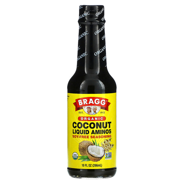 Organic Coconut Liquid Aminos, Soy-Free Seasoning, 10 fl oz (296 ml)
