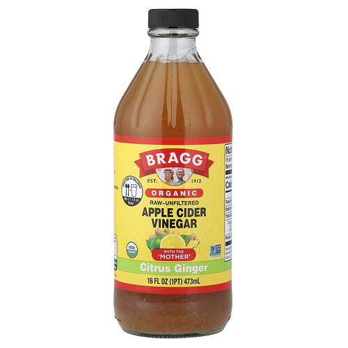 Bragg, Organic Apple Cider Vinegar With The 'Mother', Bio-Apfelessig Mit Essigmutter…