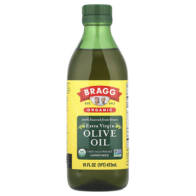 Bragg, Aceite de oliva extra virgen orgánico, 473 ml (16 oz. Líq.)