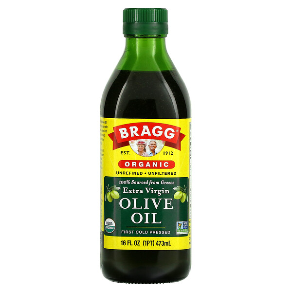 Bragg, Organic Extra Virgin Olive Oil, 16 fl oz (473 ml)