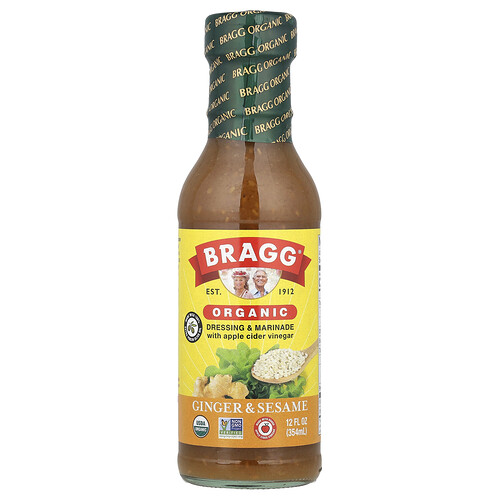 Bragg, Organic Dressing & Marinade With Apple Cider Vinegar, Bio-Dressing Und Marinade Mit…