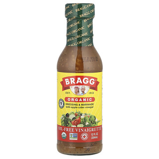 Bragg, Vinaigrette et marinade biologiques au vinaigre de cidre, 354 ml