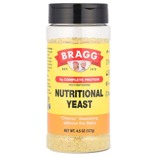 Bragg, Nutritional Yeast, Hefeflocken, 127 g (4,5 oz.)