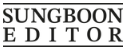 Sungboon Editor