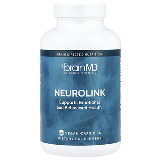 BrainMD, Neurolink, 180 veganských kapslí