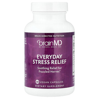 BrainMD, Everyday Stress Relief, 120 Vegan Capsules