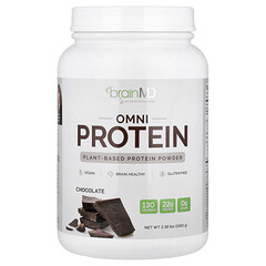 Omni Protein, протеїновий порошок на рослинній основі, шоколад, 1080 г (2,38 фунта)
