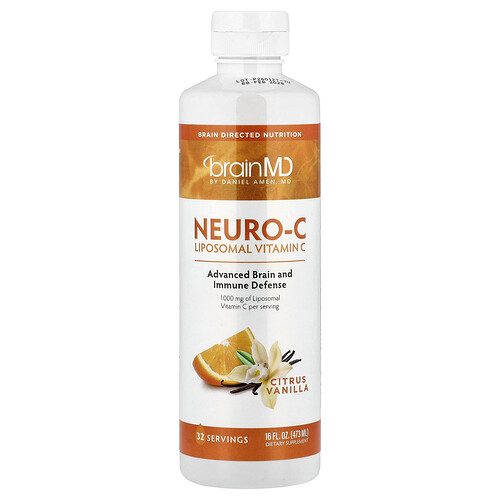 Brainmd Neuro-C, Citrus Vanilla, 16 fl oz (473 ml)