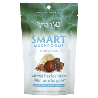 BrainMD, Funghi intelligenti, 90 g