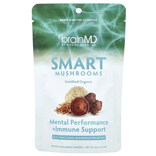 BrainMD, Smart Mushrooms, Hongos inteligentes, 90 g (3,2 oz)